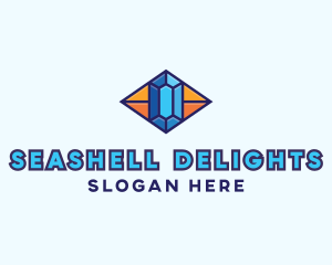 Blue Precious Gem logo design