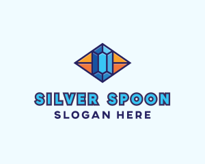 Blue Precious Gem logo design