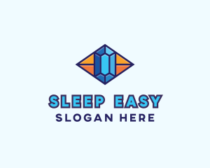 Blue Precious Gem logo design