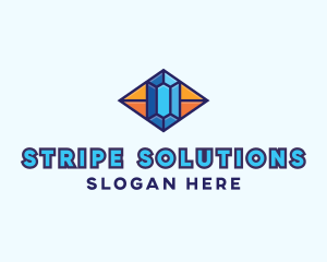 Blue Precious Gem logo design