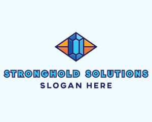 Blue Precious Gem logo design