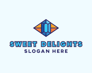 Blue Precious Gem logo design