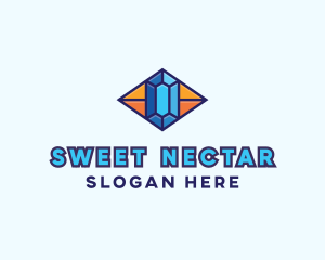 Blue Precious Gem logo design