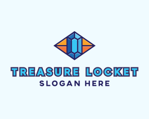 Blue Precious Gem logo design