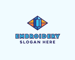 Blue Precious Gem logo design