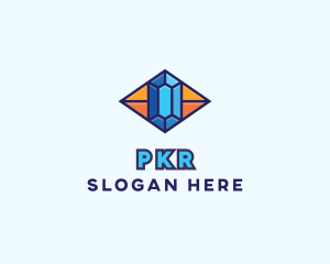 Blue Precious Gem logo design