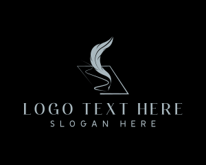Law - Feather Pen Signature logo design