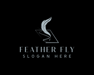 Feather Pen Signature logo design