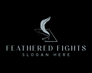 Feather Pen Signature logo design