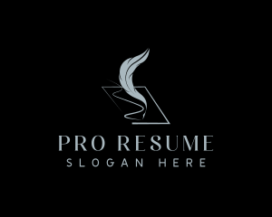 Resume - Feather Pen Signature logo design