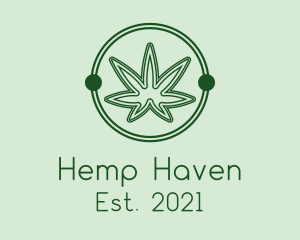 Green Marijuana Dispensary  logo design