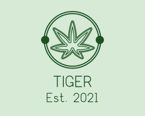 Hash - Green Marijuana Dispensary logo design