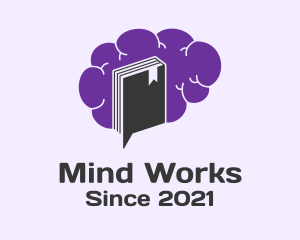 Mind - Book Mind Education logo design