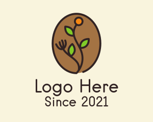 Latte - Organic Coffee Farm logo design