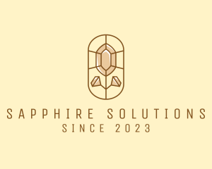 Sapphire - Jewelry Gem Crystal logo design