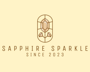 Sapphire - Jewelry Gem Crystal logo design