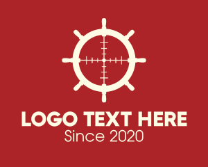 Steering Wheel - Steering Wheel Target logo design