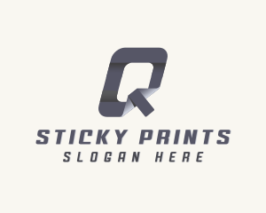 Sticker - Industrial Sticker Printing logo design