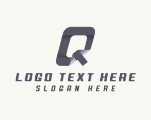 Letter Q - Industrial Sticker Printing logo design