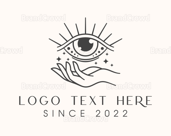 Magical Eye Fortune Teller Logo