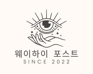 Magical Eye Fortune Teller logo design