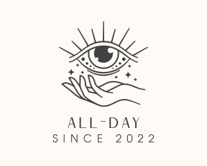 Magical Eye Fortune Teller logo design