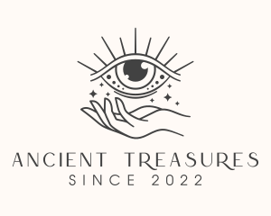 Magical Eye Fortune Teller logo design