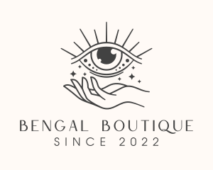 Magical Eye Fortune Teller logo design