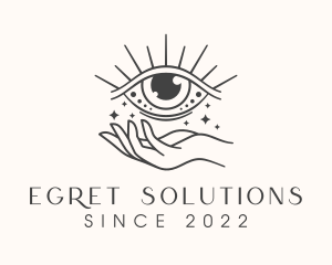 Magical Eye Fortune Teller logo design