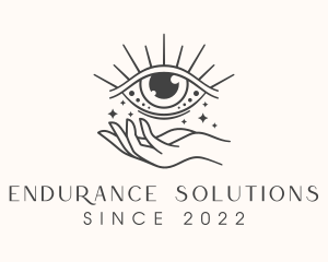 Magical Eye Fortune Teller logo design