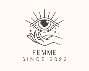 Magical Eye Fortune Teller logo design