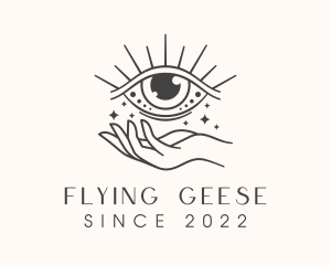 Magical Eye Fortune Teller logo design