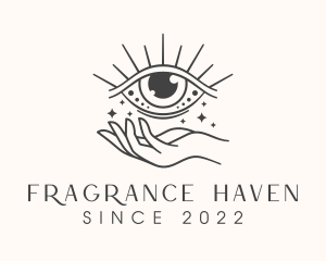 Magical Eye Fortune Teller logo design