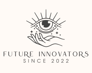 Visionary - Magical Eye Fortune Teller logo design