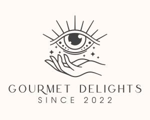 Magical Eye Fortune Teller logo design