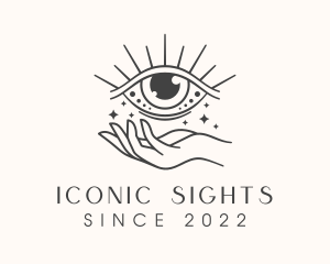 Magical Eye Fortune Teller logo design