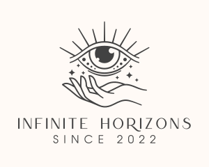 Visionary - Magical Eye Fortune Teller logo design