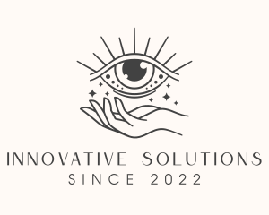 Magical Eye Fortune Teller logo design