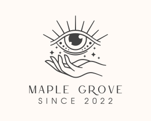 Magical Eye Fortune Teller logo design