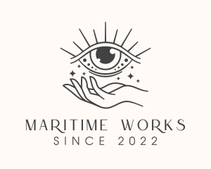 Magical Eye Fortune Teller logo design