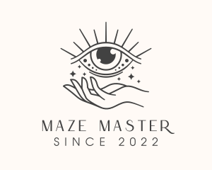 Magical Eye Fortune Teller logo design