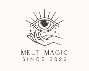 Magical Eye Fortune Teller logo design