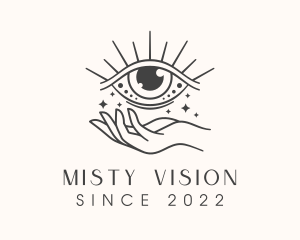 Magical Eye Fortune Teller logo design