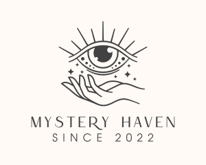 Magical Eye Fortune Teller logo design