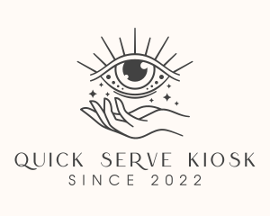 Magical Eye Fortune Teller logo design