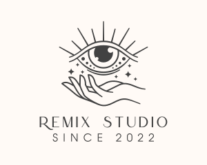 Magical Eye Fortune Teller logo design