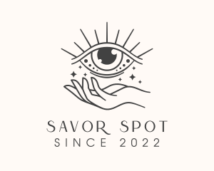 Magical Eye Fortune Teller logo design