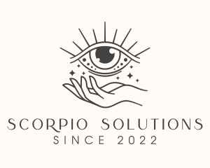 Magical Eye Fortune Teller logo design