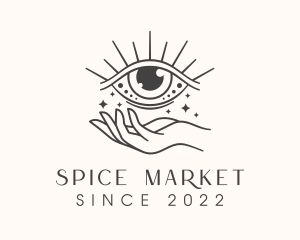 Magical Eye Fortune Teller logo design