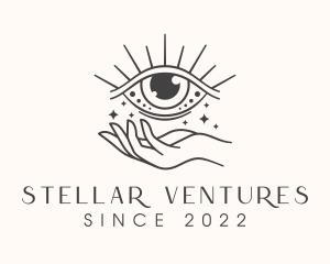 Cosmos - Magical Eye Fortune Teller logo design